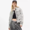 Ağartılmış denim gömlek Ağartılmış denim gömlek