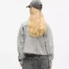 Ağartılmış denim gömlek Ağartılmış denim gömlek