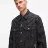 All-over Monogram denim ceket All-over Monogram denim ceket