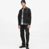 All-over Monogram denim ceket All-over Monogram denim ceket