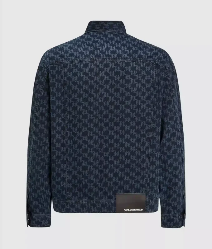 All-over Monogram denim ceket All-over Monogram denim ceket