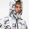 All-over Monogram puffer ceket All-over Monogram puffer ceket