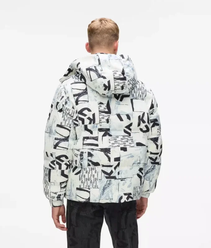 All-over Monogram puffer ceket All-over Monogram puffer ceket