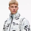 All-over Monogram puffer ceket All-over Monogram puffer ceket