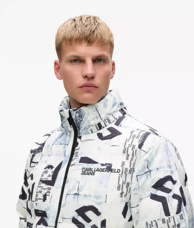 All-over Monogram puffer ceket All-over Monogram puffer ceket
