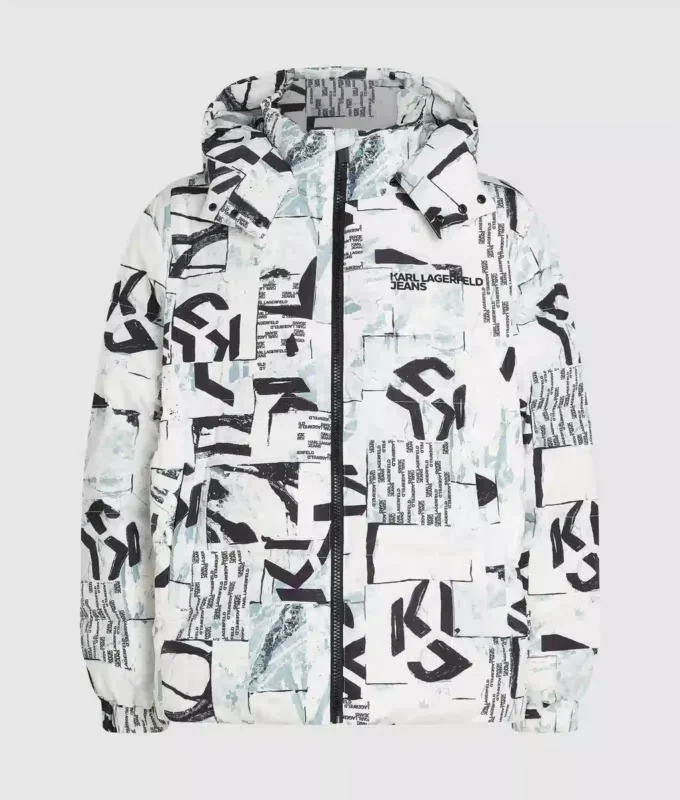 All-over Monogram puffer ceket All-over Monogram puffer ceket