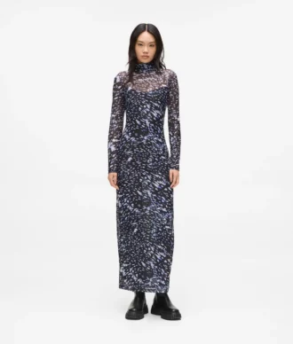 All-over-print file elbise