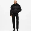 All-over-print puffer ceket All-over-print puffer ceket