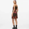 All-over-print saten elbise All-over-print saten elbise