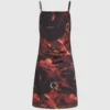 All-over-print saten elbise All-over-print saten elbise