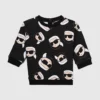 Baby Ikon tüm yüzeye baskı sweatshirt Baby Ikon tüm yüzeye baskı sweatshirt