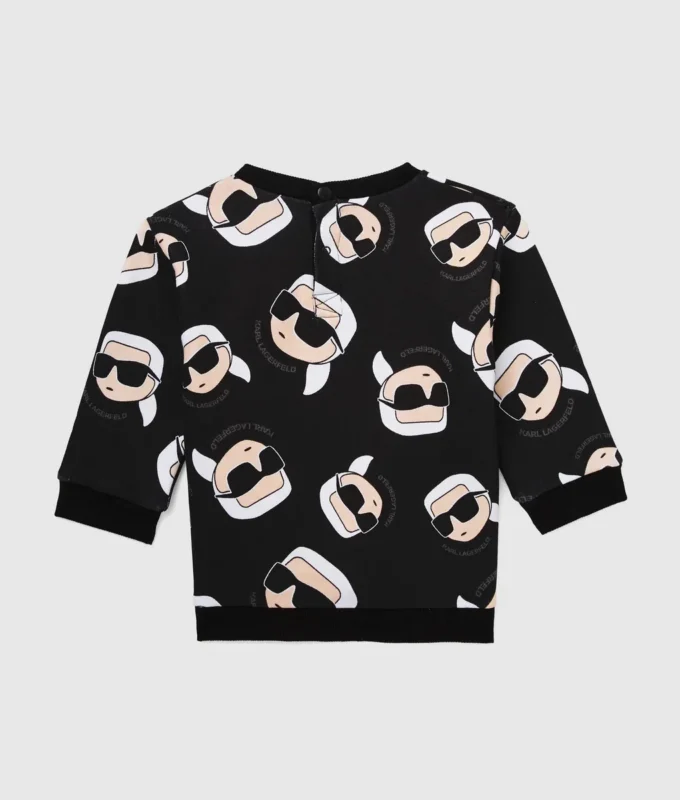 Baby Ikon tüm yüzeye baskı sweatshirt Baby Ikon tüm yüzeye baskı sweatshirt