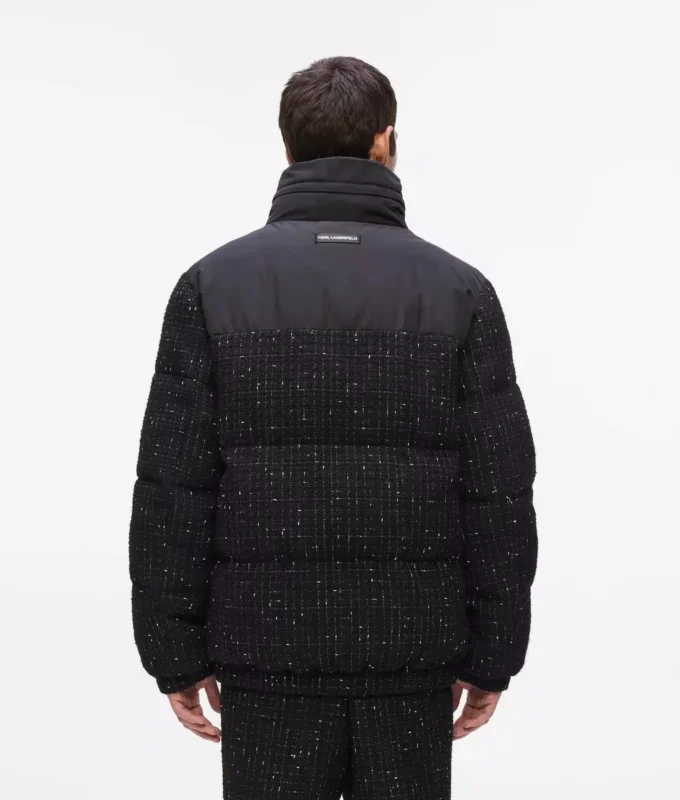 Bükümlü puffer ceket Bükümlü puffer ceket
