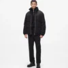 Bükümlü puffer ceket Bükümlü puffer ceket