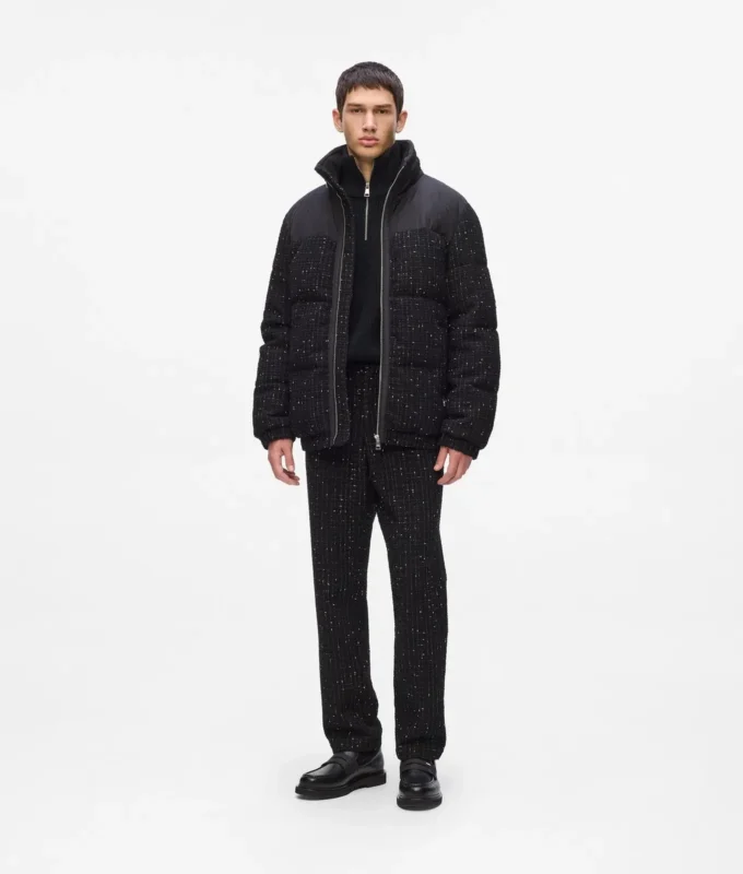 Bükümlü puffer ceket Bükümlü puffer ceket