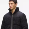 Bükümlü puffer ceket Bükümlü puffer ceket