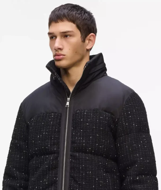 Bükümlü puffer ceket Bükümlü puffer ceket