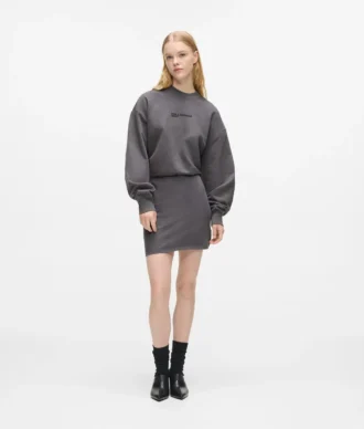 Blouson sweatshirt elbise