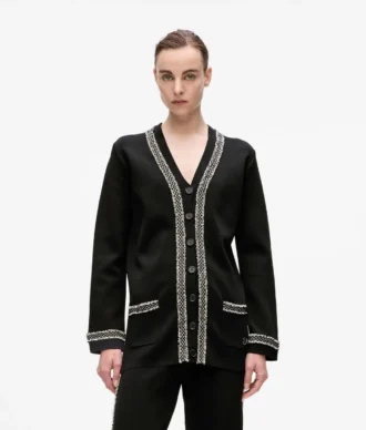 Buklet detaylı hırka