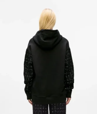 Buklet kapüşonlu sweatshirt