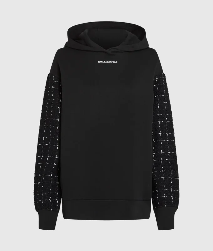 Buklet kapüşonlu sweatshirt Buklet kapüşonlu sweatshirt