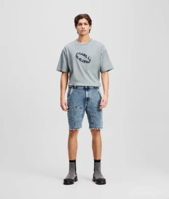 CARPENTER DENIM ŞORT
