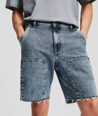 CARPENTER DENIM ŞORT