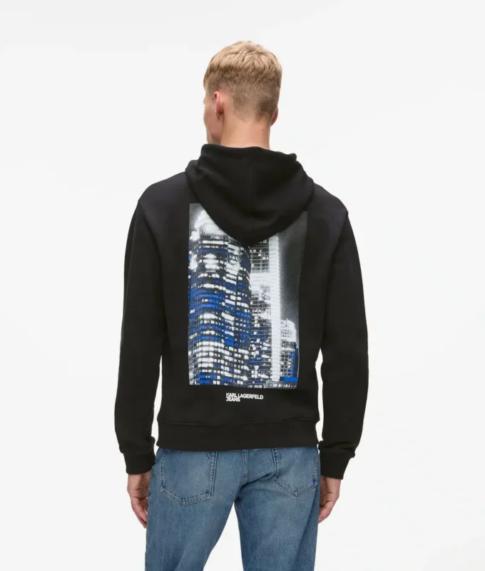 Cityscape kapüşonlu sweatshirt Cityscape kapüşonlu sweatshirt