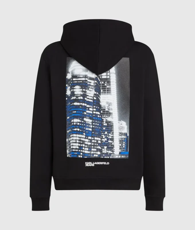 Cityscape kapüşonlu sweatshirt Cityscape kapüşonlu sweatshirt