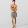 Dama tahtası desenli boardshort Dama tahtası desenli boardshort
