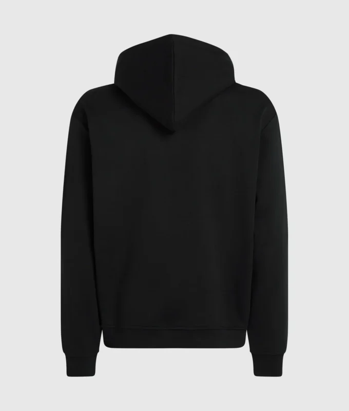 Denim cepli kapüşonlu sweatshirt Denim cepli kapüşonlu sweatshirt
