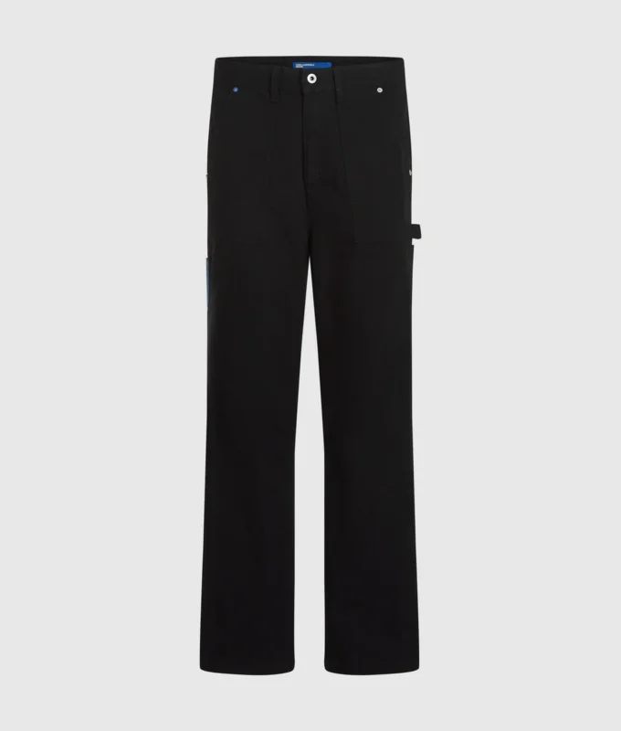 Denim cepli marangoz pantolonu Denim cepli marangoz pantolonu