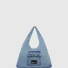Denim hobo alışveriş çantası Denim hobo alışveriş çantası
