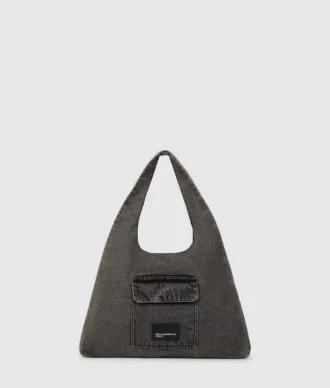 Denim hobo alışveriş çantası