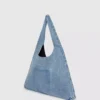 Denim hobo alışveriş çantası Denim hobo alışveriş çantası