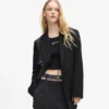 Denim panelli blazer Denim panelli blazer