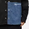 Denim panelli gömlek Denim panelli gömlek