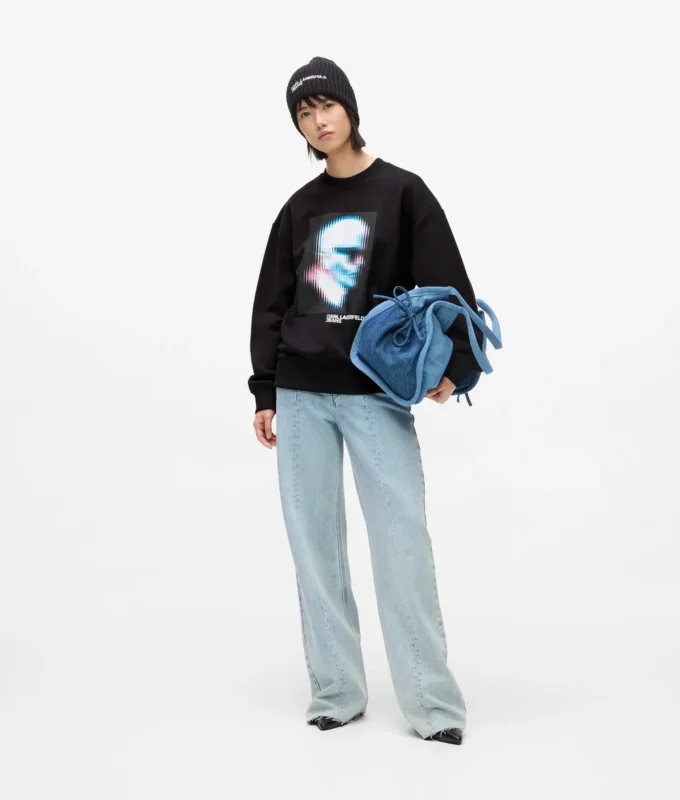 Dijitalleştirilmiş Karl sweatshirt Dijitalleştirilmiş Karl sweatshirt