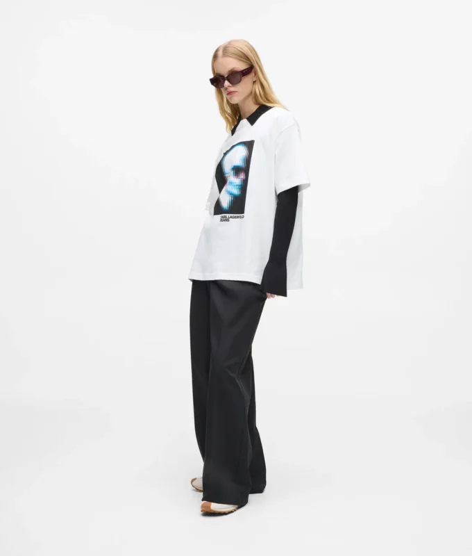 Dijitalleştirilmiş Karl T-shirt Dijitalleştirilmiş Karl T-shirt