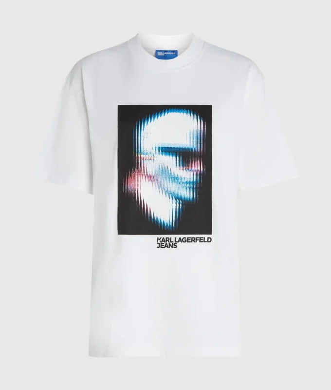 Dijitalleştirilmiş Karl T-shirt Dijitalleştirilmiş Karl T-shirt
