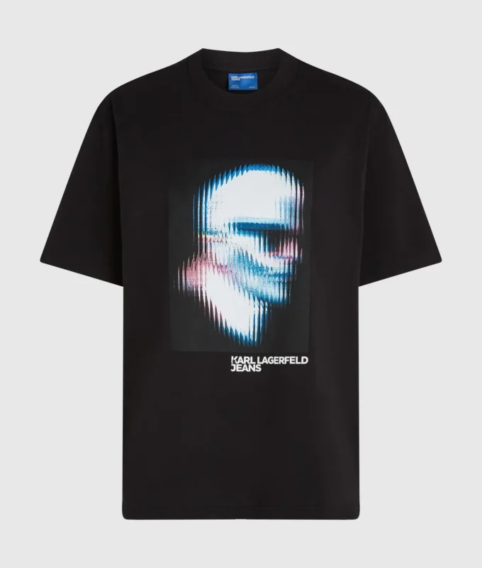 Dijitalleştirilmiş Karl T-shirt Dijitalleştirilmiş Karl T-shirt