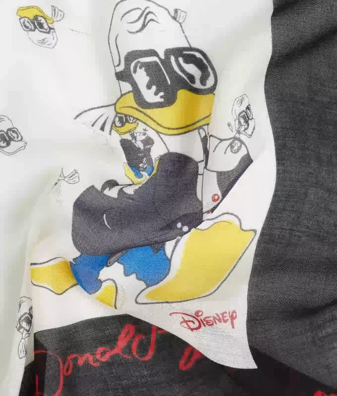 DISNEY X KL BASKILI EŞARP DISNEY X KL BASKILI EŞARP