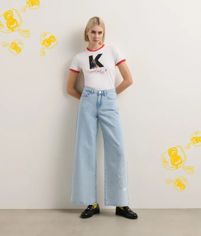 DISNEY X KL GENİŞ BACAKLI JEAN DISNEY X KL GENİŞ BACAKLI JEAN