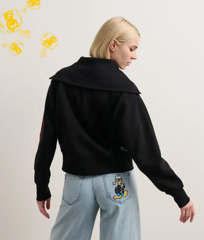 DISNEY X KL YARIM FERMUARLI SWEATSHIRT