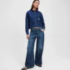DÜŞÜK BEL GENİŞ BACAKLI JEAN DÜŞÜK BEL GENİŞ BACAKLI JEAN