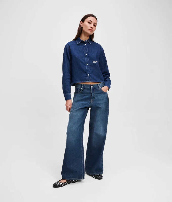 DÜŞÜK BEL GENİŞ BACAKLI JEAN DÜŞÜK BEL GENİŞ BACAKLI JEAN