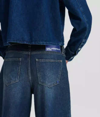 DÜŞÜK BEL GENİŞ BACAKLI JEAN