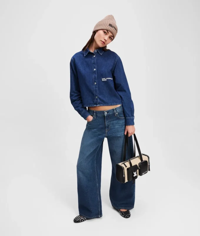 DÜŞÜK BEL GENİŞ BACAKLI JEAN DÜŞÜK BEL GENİŞ BACAKLI JEAN