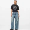 Düşük bel geniş paça jean Düşük bel geniş paça jean