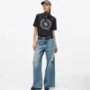 Düşük bel geniş paça jean Düşük bel geniş paça jean